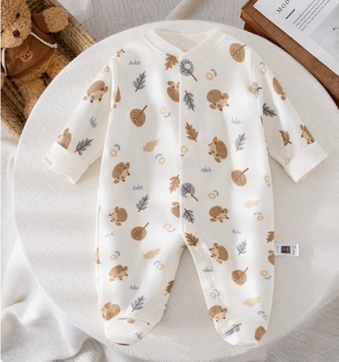 y795 - Cute Cow Baby Jumpsuit