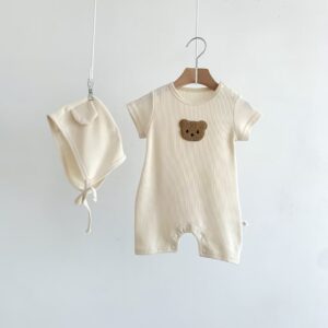 y776- Little Bear Waffle Jumper - 图片 3