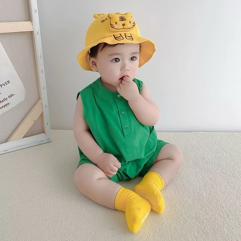 y777- Little Dinosaur Sleeveless Jumper - Image 1