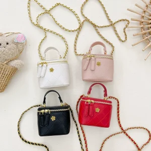 y783 - Floral Mini Bucket Bag