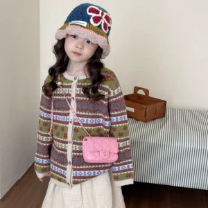 y784 - Western Retro Camellia Shoulder Bag - 图片 11