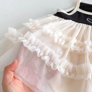 y792- Thin Suspender Princess Dress/Romper - 图片 3