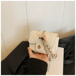 y784 - Western Retro Camellia Shoulder Bag - 图片 3