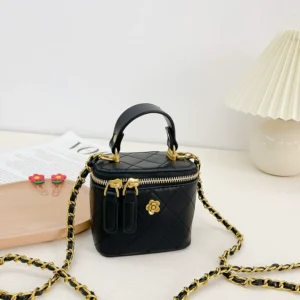 y783 - Floral Mini Bucket Bag - 图片 4