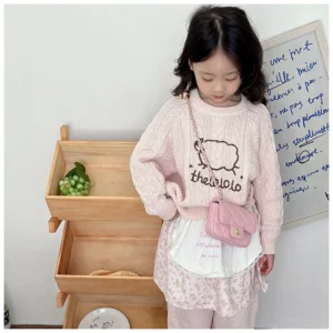 y784 - Western Retro Camellia Shoulder Bag - 图片 7