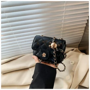 y784 - Western Retro Camellia Shoulder Bag - 图片 4