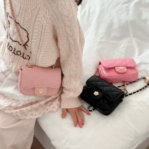 y784 - Western Retro Camellia Shoulder Bag