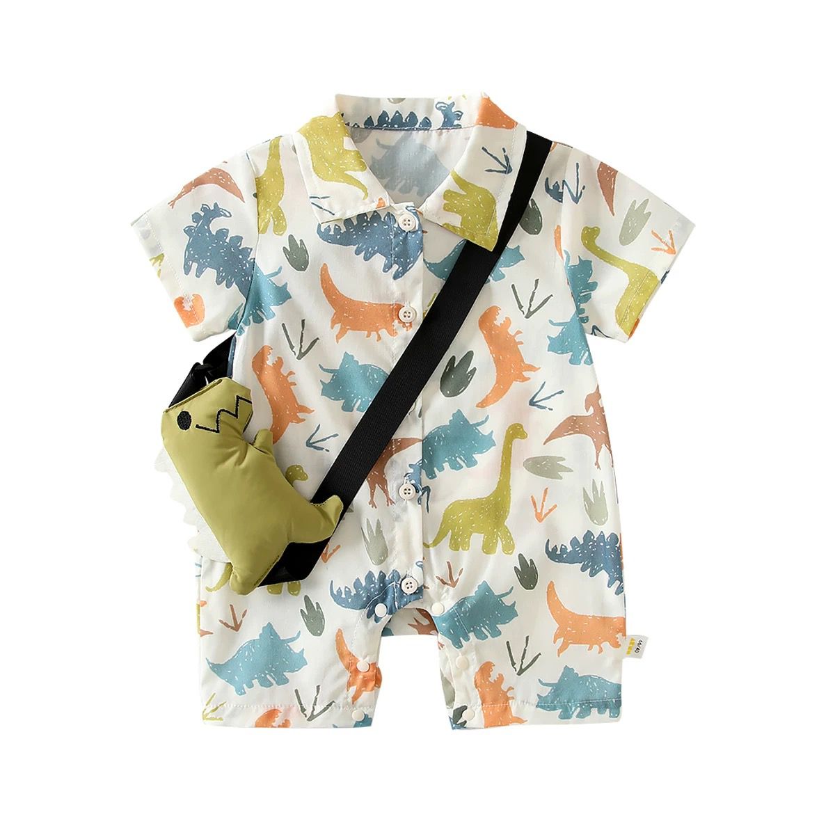 y764 - Dinosaur Shirt Jumper - Image 4