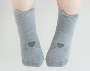 y851 - Baby Boy & Girl Cute Anti Slip Long Socks - Image 4