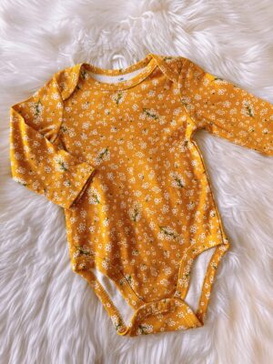 y828 - Newborn Long Sleeve Jumsuit - 图片 7