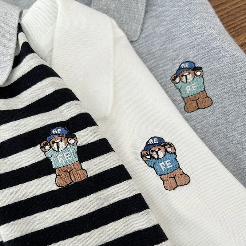 y842 - Korean Style Bear Top - Image 2