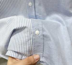 y841 - Embroidered Bear Shirt Top - 图片 5