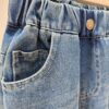 y844 - Vintage Washed Jeans - 图片 5