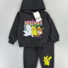 y825 - Pokemon Gotta Catch' EM All Long-sleeved Top+ Pants Suit - Image 1