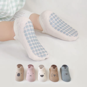y850 - Baby Boy & Girl Anti Slip Short Socks - 图片 2