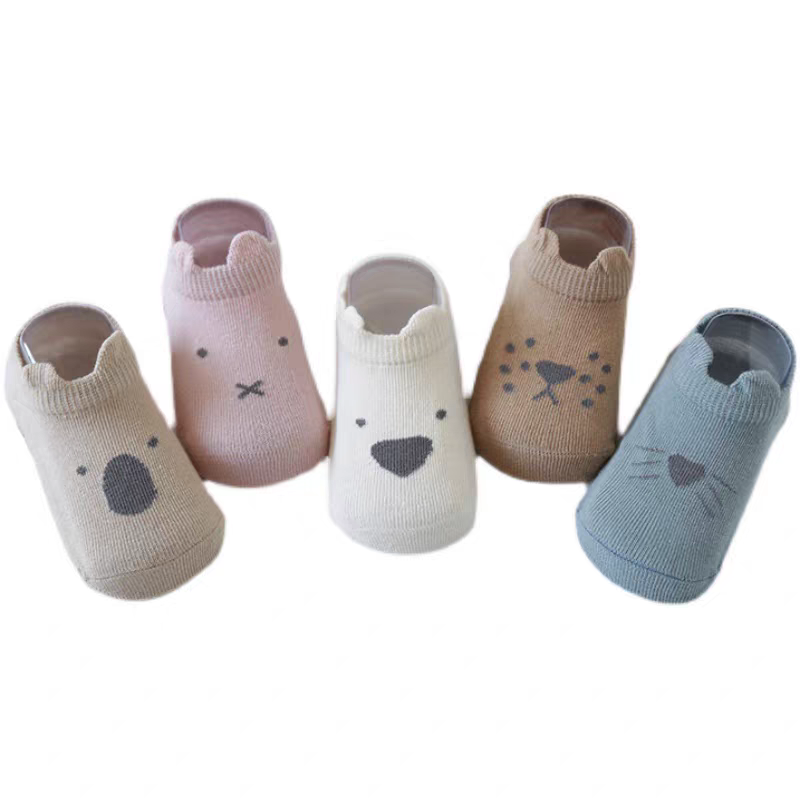 y850 - Baby Boy & Girl Anti Slip Short Socks - 图片 4