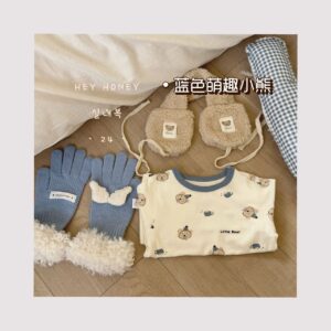 y869 - Premium Lycra Cotton Pajamas Set - 图片 9