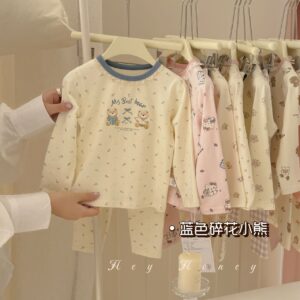 y869 - Premium Lycra Cotton Pajamas Set - 图片 11