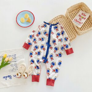 y862 - Spring And Autumn Pure Cotton Thinner Pyjamas 睡袋 - 图片 5