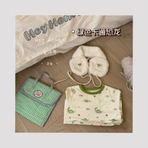y869 - Premium Lycra Cotton Pajamas Set - 图片 13