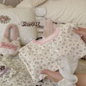 y869 - Premium Lycra Cotton Pajamas Set - 图片 18