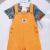 y866 - Cute Koala Overalls 3pcs Set - Image 16