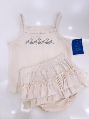 y870 - Cottoli Sweet Baby Girl Set (Premium Embroidered Design) - 图片 3