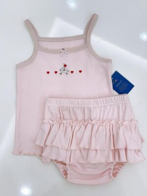 y870 - Cottoli Sweet Baby Girl Set (Premium Embroidered Design) - 图片 7