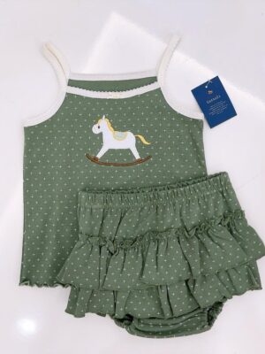 y870 - Cottoli Sweet Baby Girl Set (Premium Embroidered Design) - 图片 21