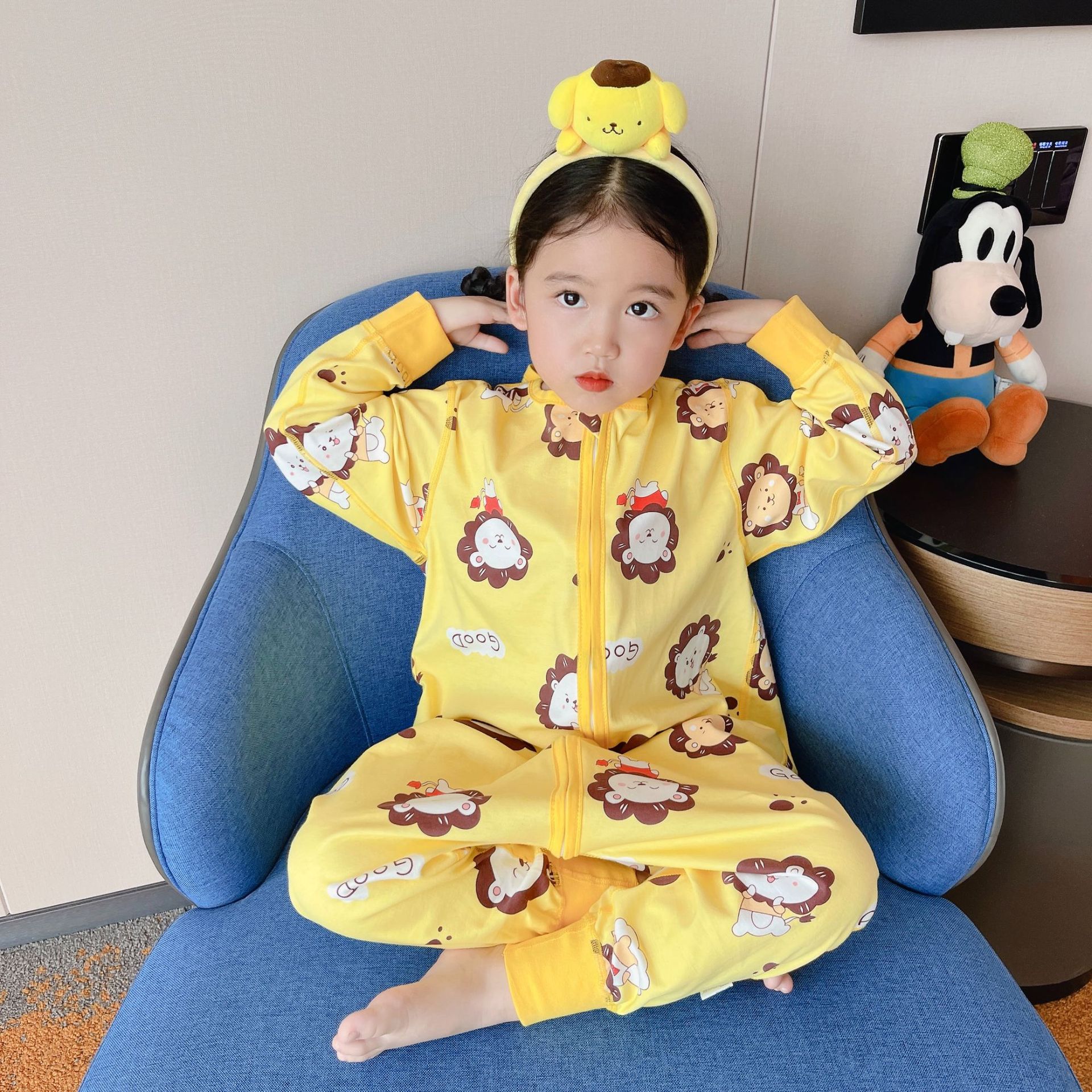 y862 - Spring And Autumn Pure Cotton Thinner Pyjamas 睡袋 - Image 6