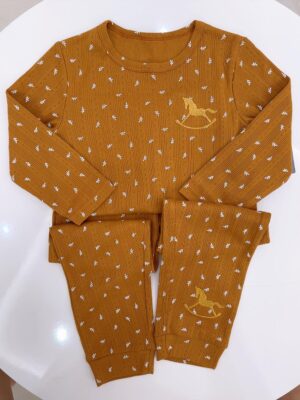 y887 - Kid Cottoli Pajamas Set - 图片 14