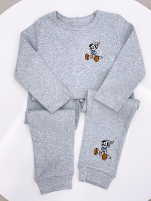 y887 - Kid Cottoli Pajamas Set - 图片 18