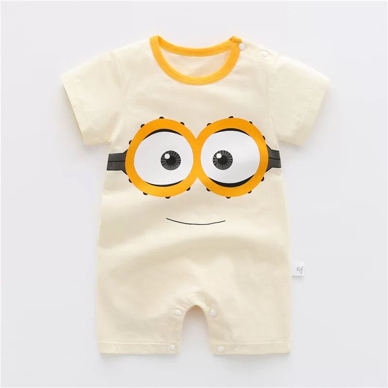 y883 - Summer Baby Short-Sleeved Jumpsuit - Image 9