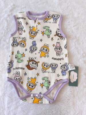 y886 Futa Futa Cartoon Romper - 图片 5