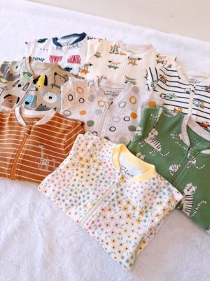 y891 - Baby Footed Pajamas - 图片 23