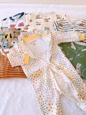 y891 - Baby Footed Pajamas - 图片 21