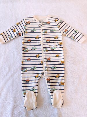y891 - Baby Footed Pajamas - 图片 19