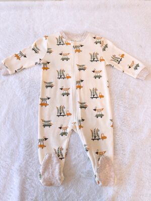 y891 - Baby Footed Pajamas - 图片 17