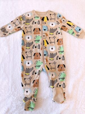 y891 - Baby Footed Pajamas - 图片 14