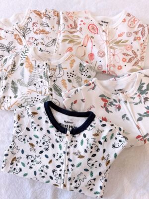 y891 - Baby Footed Pajamas - 图片 11