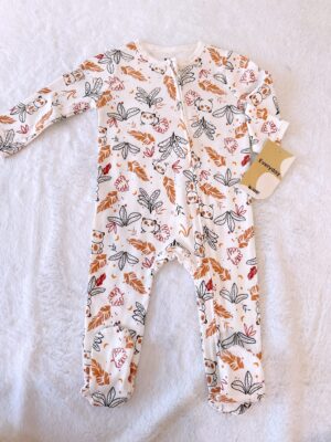 y891 - Baby Footed Pajamas - 图片 7