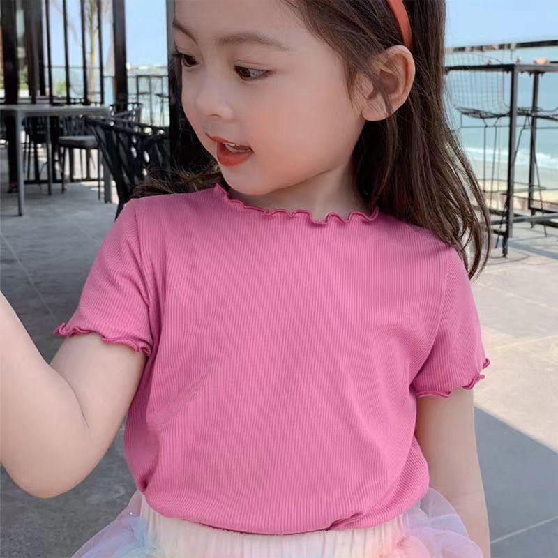 y900 - Ice Silk Short Sleeve Top - 图片 5