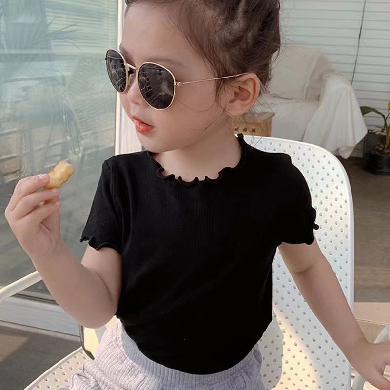 y900 - Ice Silk Short Sleeve Top - 图片 6