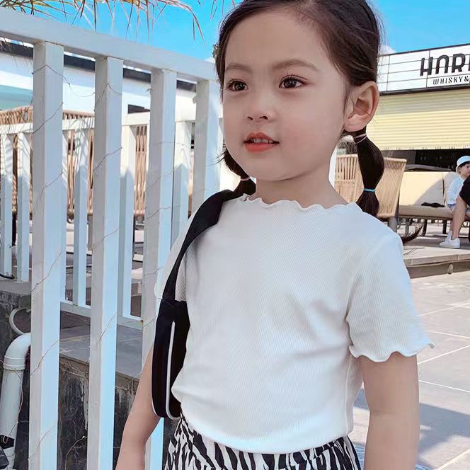 y900 - Ice Silk Short Sleeve Top - 图片 3