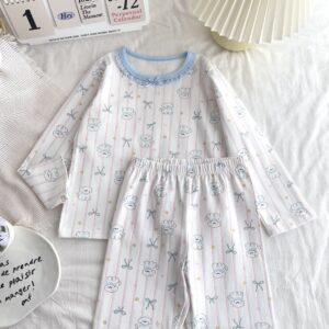 y956 - Lycra Cotton Homewear Pajama Set - Image 9