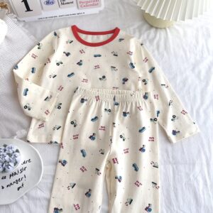 y956 - Lycra Cotton Homewear Pajama Set - Image 12