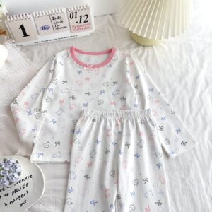 y956 - Lycra Cotton Homewear Pajama Set - Image 14