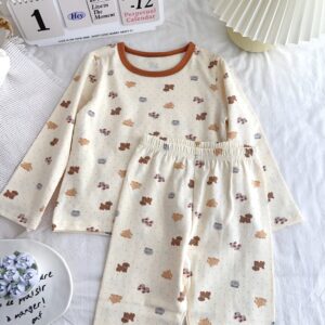 y956 - Lycra Cotton Homewear Pajama Set - Image 11