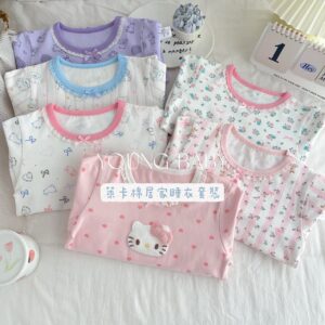 y956 - Lycra Cotton Homewear Pajama Set - Image 2