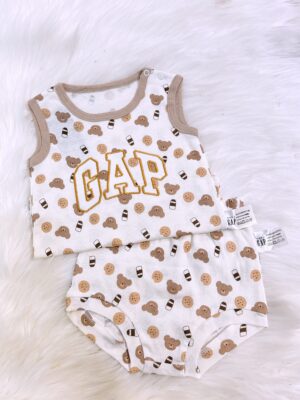 y966 - Little Baby Vest Set - 图片 7